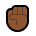 ✊🏾 raised fist: medium-dark skin tone display on Windows